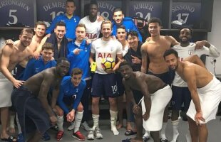 FOTO Controversa din poza din vestiar cu fotbaliștii lui Tottenham » Ce au remarcat cititorii