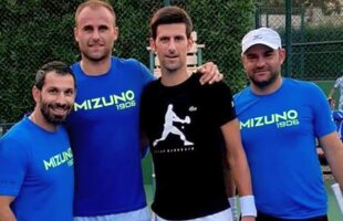 FOTO Marius Copil s-a antrenat cu Novak Djokovici înaintea primului turneu din 2018