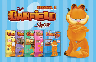 Din 10 ianuarie, Gazeta Sporturilor aduce seria de 5 DVD-uri "The Garfield Show "!