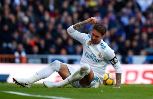 Încă o veste proastă pentru Real Madrid » Ramos s-a accidentat şi va lipsi trei săptămâni