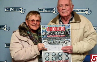 Soţ şi soţie, câştigători a câte un milion de dolari la loto