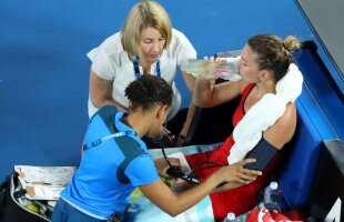 Medicii lansează ACUZE GRAVE după meciul Halep-Wozniacki: "La ce temperatură și pe ce criterii se decide să se tragă copertina la masculin, dar nu și la feminin?"