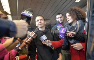 FOTO Simona Halep a revenit în România după Australian Open fără chef de vorbă: "Trei întrebări și plec!"