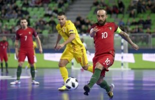 Înfrângere clară pentru România, la primul meci de la Campionatul European de Futsal