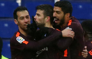 VIDEO Pique a făcut show după ce a marcat contra rivalei Espanyol: "Are patron chinez și este dezrădăcinată! Am vrut să închid gura fanilor"