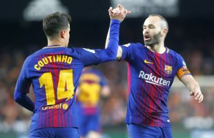 VIDEO + FOTO Coutinho reușește primul gol la Barcelona și îșl califică echipa în finala Cupei Regelui pentru a 5-a oară consecutiv!