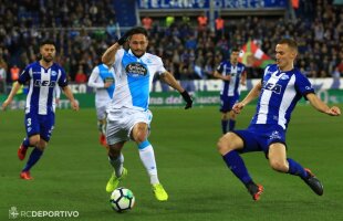 VIDEO Alavés - Deportivo 1-0 »  Andone, criticat dur: ”Zero șuturi, zero pase, zero faulturi, zero goluri” 