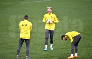 LAZIO - FCSB // VIDEO+FOTO Antrenamentul oficial al lui FCSB înaintea jocului cu Lazio » Bălgrădean s-a pregătit cu noii colegi