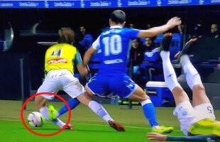 FOTO Andone agresiv în Spania: îi putea rupe piciorul adversarului! » Ce decizie a luat arbitrul după gestul violent al românului