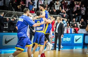 FOTO Ce victorie! România a învins Croația, 58-56, chiar la ea acasă după în meci nebun, în preliminariile pentru Mondial