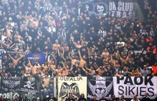 Anunț BOMBĂ în Grecia! PAOK, lovitură DURĂ în lupta pentru titlu: s-a dat decizia după incidentele cu Olympiakos