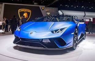 FOTO "Uraganul" Lamborghini a luat fața tuturor la Salonul Auto de la Geneva
