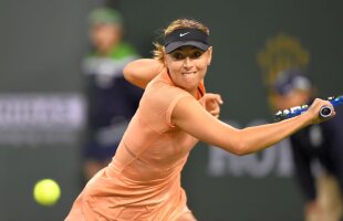 INDIAN WELLS / Reacție surprinzătoare a Maria Sharapova după ce a spus ADIO turneului de la Indian Wells din primul tur: "Am știut asta"