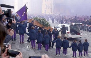 VIDEO + FOTO Momente zguduitoare la Florența: Zanetti, Buffon sau Tătărușanu la înmormântarea lui Davide Astori » Mii de fani prezenți în fața bisericii în care se odihnește și Michelangelo