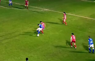 VIDEO Supergol marcat de un român în Anglia » Și-a driblat adversarul ca Zidane