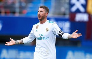 Gest incredibil făcut de Ramos în timpul meciului Eibar - Real Madrid! Scorul era 1-1, iar el a fugit de pe teren și s-a întors după 5 minute! 