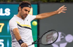 Nimeni nu-l oprește pe Roger Federer! » Elvețianul a avut cel mai greu meci din ultimele luni, dar a rezistat eroic și s-a calificat în finala de la Indian Wells