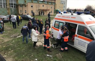 VIDEO + FOTO Scene reprobabile între jandarmi și ultrașii celor de la Petrolul » Gaze lacrimogene și spray-uri cu piper aplicate "victimelor colaterale"