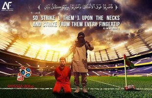 FOTO Messi, din nou ținta amenințărilor ISIS » Postare macabră apărută cu 3 luni înainte de Campionatul Mondial