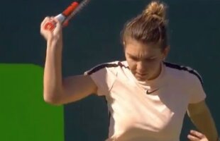 SIMONA HALEP - OCEANE DODIN // VIDEO Simona Halep a cedat nervos în meciul cu Dodin! Gestul în urma căruia a fost huiduită de americani