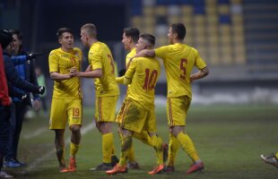 FOTO Cum a apărut starul naționalei U19 la zona mixtă după succesul cu Suedia 