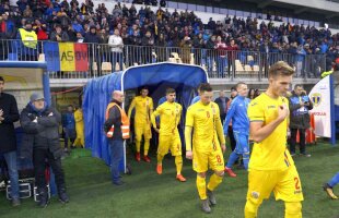 Asistență numeroasă pentru naționala U19 la meciul cu Ucraina + Prezență-surpriză în lojă