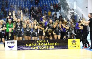 GALERIE FOTO CSM București câștigă primul trofeu oficial din 2018! Neagu, laude la adresa noului antrenor