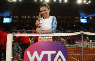 FOTO Prima imagine cu Simona Halep pe zgură: "E locul meu favorit"