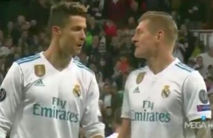 VIDEO S-a descifrat misterul! Ce i-a spus Toni Kroos lui Ronaldo înainte de penalty-ul controversat din meciul cu Juventus