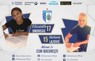 Două transferuri de Liga Campionilor pentru CSM București: "A fost o decizie extrem de dificilă"