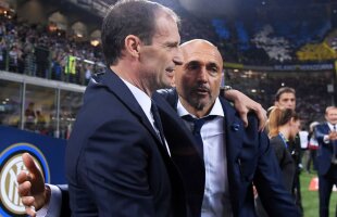 Antrenorii au decis Derby d'Italia » Mutările lui Allegri și gafele lui Spalletti: "Sunt vinovat, am greșit schimbările"