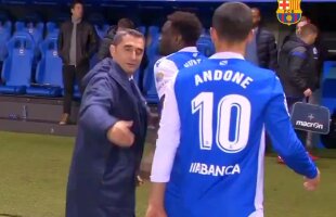 VIDEO Emoționant! Valverde și-a amânat bucuria pentru a-i încuraja pe Andone și compania