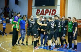 VIDEO CSM București a făcut primul pas spre finală după ce a învins Steaua, 25-21!