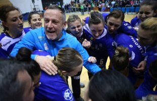 FINALA EHF // Antrenorul lui SCM Craiova, acuze DURE după eșecul cu Kristiansand: "Fetele au cedat psihic când au văzut atâtea nedreptăți"