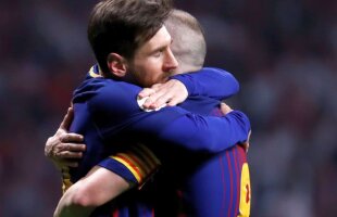 Moment emoționant între Iniesta și Messi » S-a aflat ce i-a șoptit spaniolul colegului său în meciul cu Real