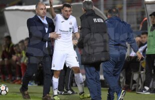 FOTO + VIDEO Scene controversate la Giurgiu! Gafă la primul gol, schimbare și ceartă cu antrenorul, apoi lacrimi în drum spre vestiar