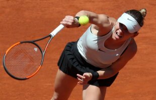 WTA ROMA // VIDEO Simona Halep s-a antrenat la Roma alături de una dintre cele mai mari rivale din circuit