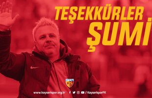 ULTIMĂ ORĂ Marius Șumudică s-a despărțit de Kayserispor! Anunțul făcut în urmă cu puțin timp » Revine în Liga 1!? 