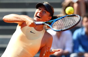 Pregătită de blockbusterul cu Simona Halep! Maria Sharapova, meci fabulos contra letonei Jelena Ostapenko! Cum s-a încheiat ciocnirea orgoliilor în sferturi la WTA Roma