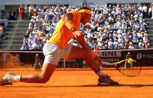 VIDEO + FOTO Regele zgurii nu se dezminte » Rafa Nadal nu i-a dat nicio șansă lui Novak Djokovic și e în finala turneului de la Roma! Schimbul uluitor reușit de cei doi campioni