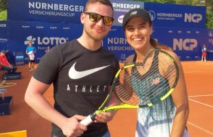 Sorana Cîrstea și-a făcut un fan fericit la Nurnberg: "Un băiat norocos"