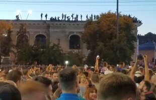 FINALA LIGII CAMPIONILOR // FOTO Imagini sennzaționale din Kiev » Cum e urmărit Real Madrid - Liverpool de fanii care nu au prins bilet