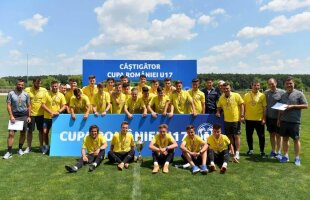 Viitorul U17 a câștigat Cupa României U17: 7-2 în finala cu UTA