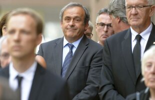 Platini atacă FIFA: ”Când m-au judecat, doi judecători din patru dormeau”