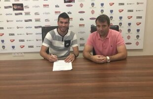 FOTO OFICIAL Transfer de marcă în Liga 1 » Un fotbalist cu 5 prezențe în echipa națională a fost prezentat astăzi