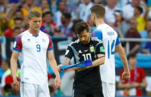 O nouă dovadă că statistica nu contează în fotbal » Cum arată cifrele partidei Argentina - Islanda, 1-1, cea mai mare surpriză a acestui Mondial