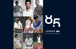 A 85-a colecție aniversară LACOSTE, un tribut dedicat celor opt decenii de stil