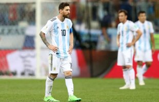 Oficial: e cel mai slab început de Mondial din istoria Argentinei! Un alt record rușinos egalat de naționala lui Messi