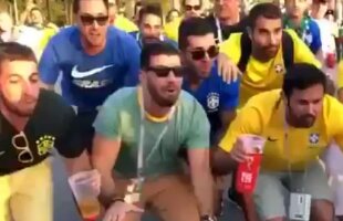 VIDEO SAVUROS Brazilienii au făcut spectacol pe străzile Rusiei după umilința Argentinei cu Croația: "Ciao, Messi!"