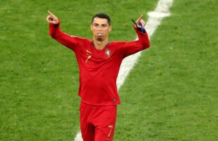 GALERIE FOTO Ce nu s-a văzut la TV » Gestul făcut de Cristiano Ronaldo după Portugalia - Iran 1-1